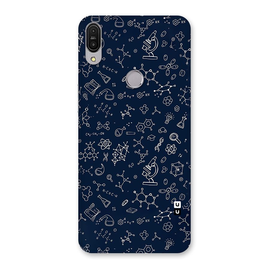 Chemistry Doodle Art Back Case for Zenfone Max Pro M1