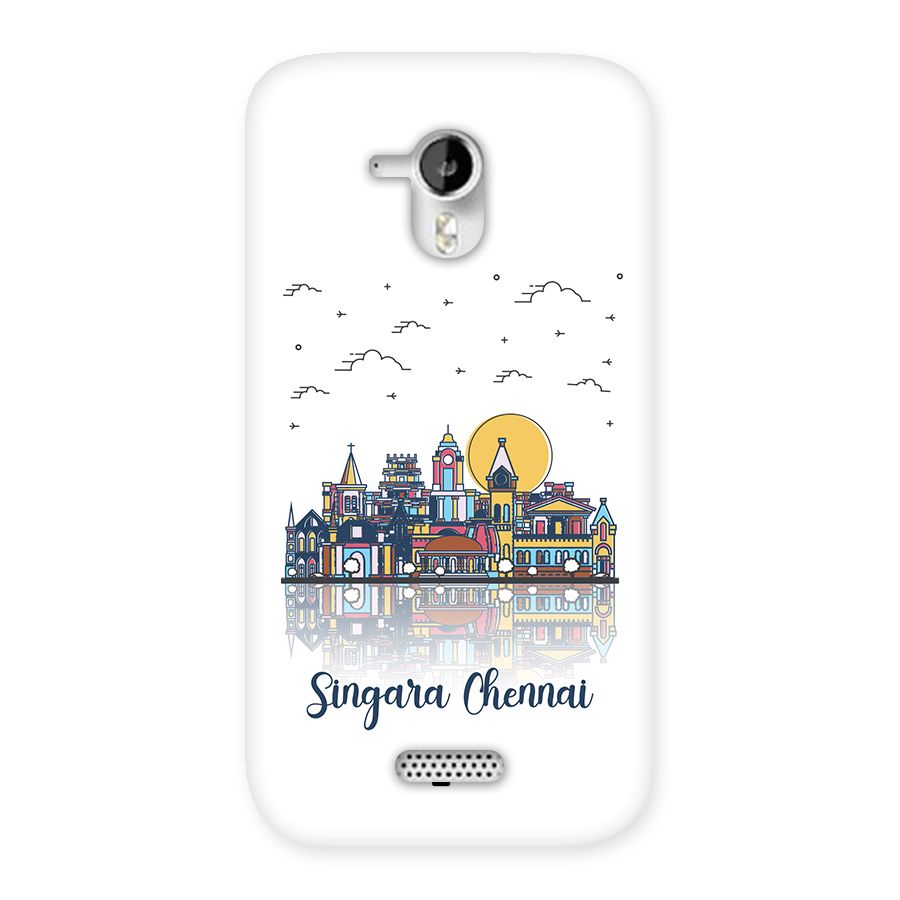 Chennai City Back Case for Canvas HD A116