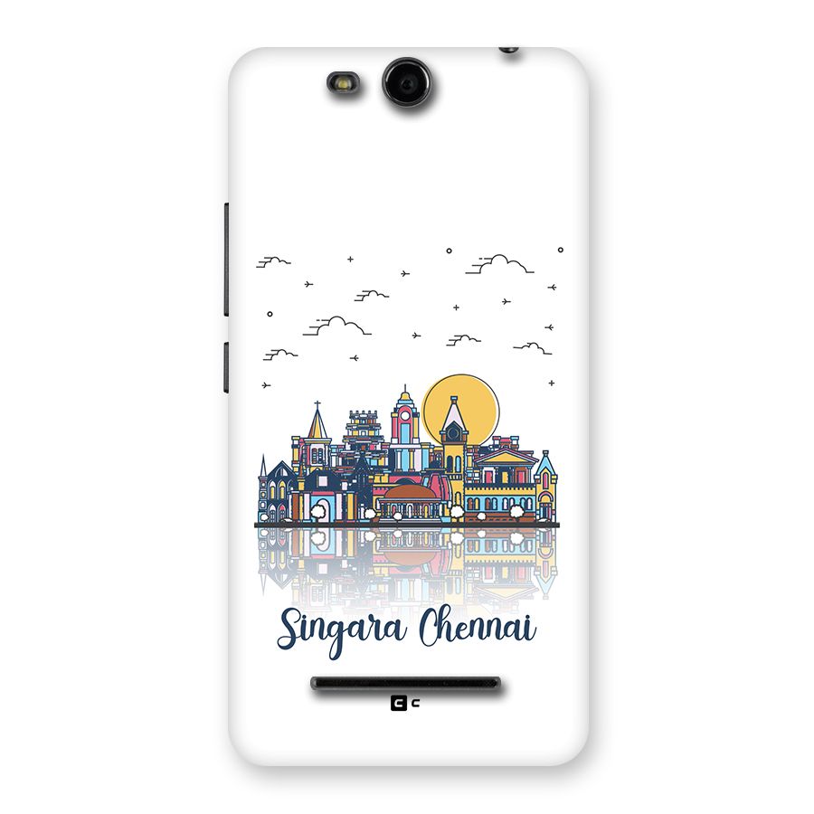 Chennai City Back Case for Canvas Juice 3 Q392