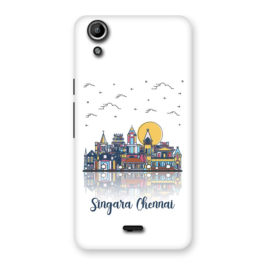 Chennai City Back Case for Canvas Selfie Lens Q345