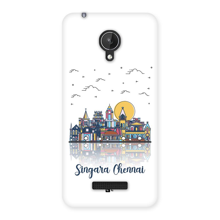 Chennai City Back Case for Canvas Spark Q380