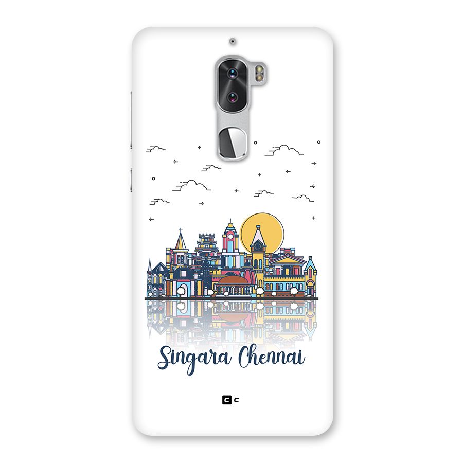 Chennai City Back Case for Coolpad Cool 1