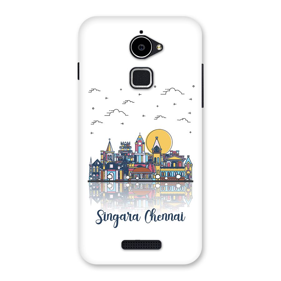 Chennai City Back Case for Coolpad Note 3 Lite