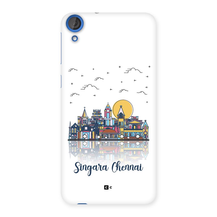 Chennai City Back Case for Desire 820