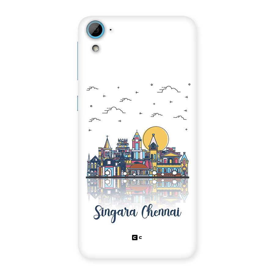 Chennai City Back Case for Desire 826