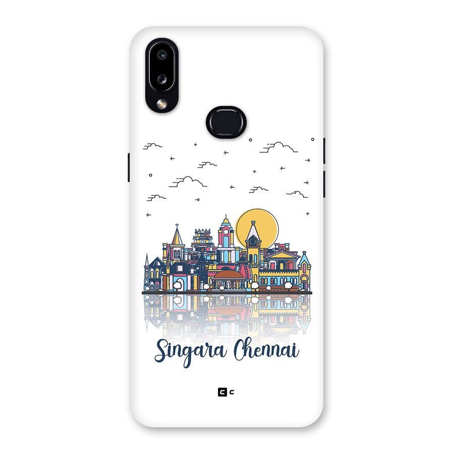 Chennai City Back Case for Galaxy A10s