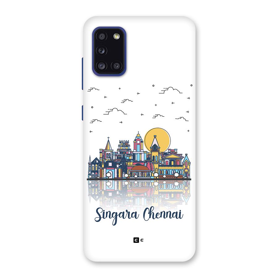 Chennai City Back Case for Galaxy A31