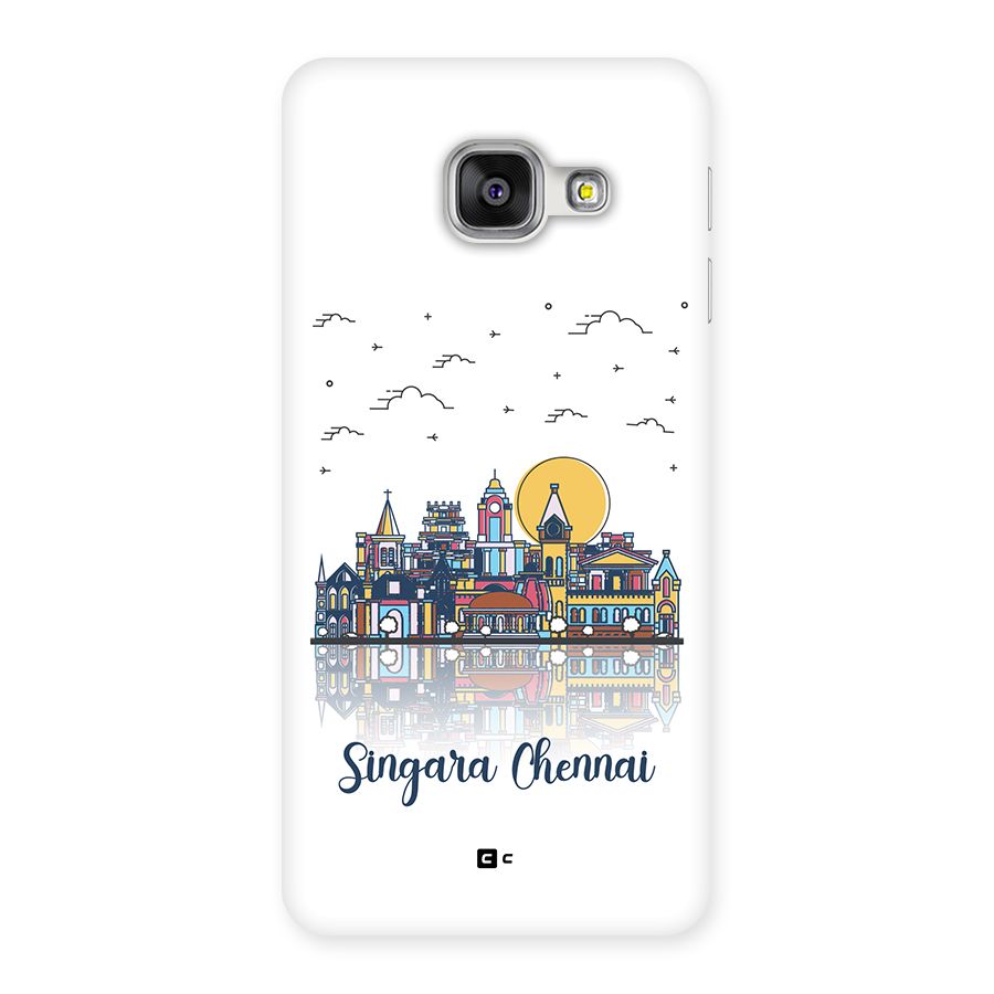 Chennai City Back Case for Galaxy A3 (2016)