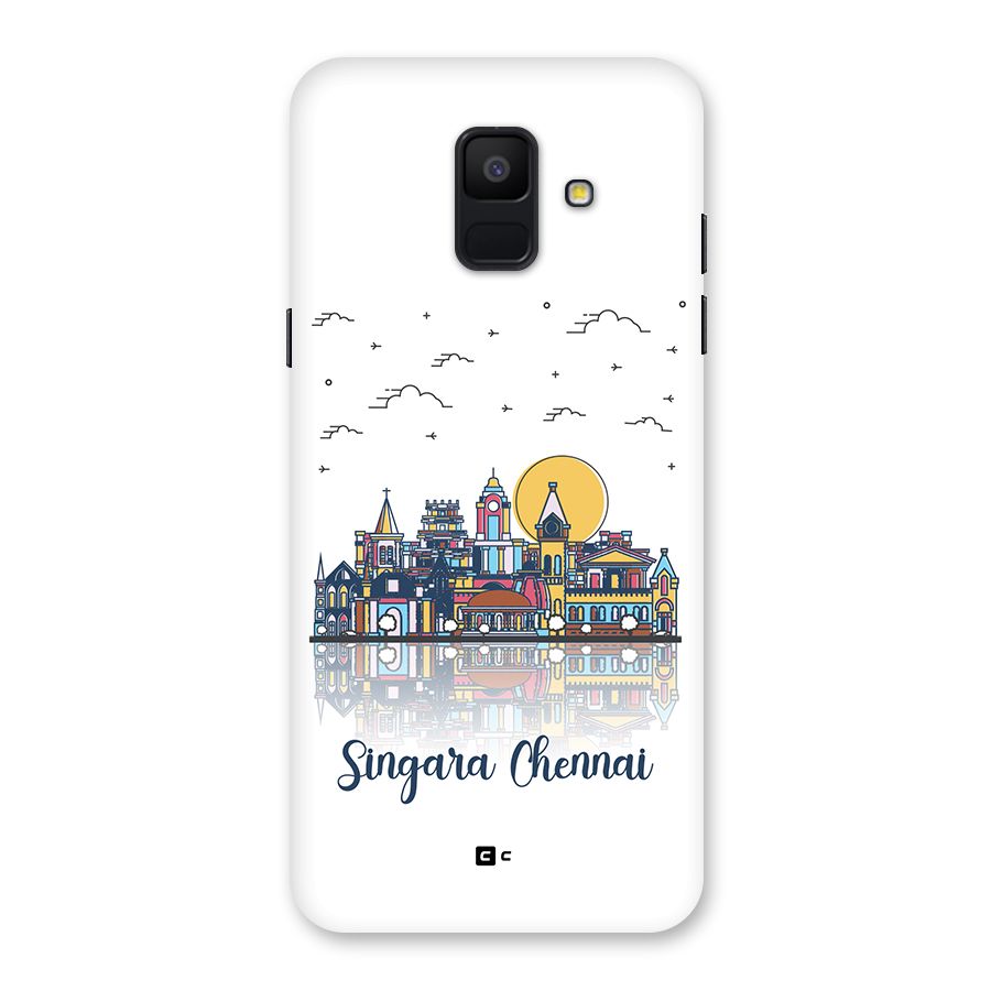 Chennai City Back Case for Galaxy A6 (2018)