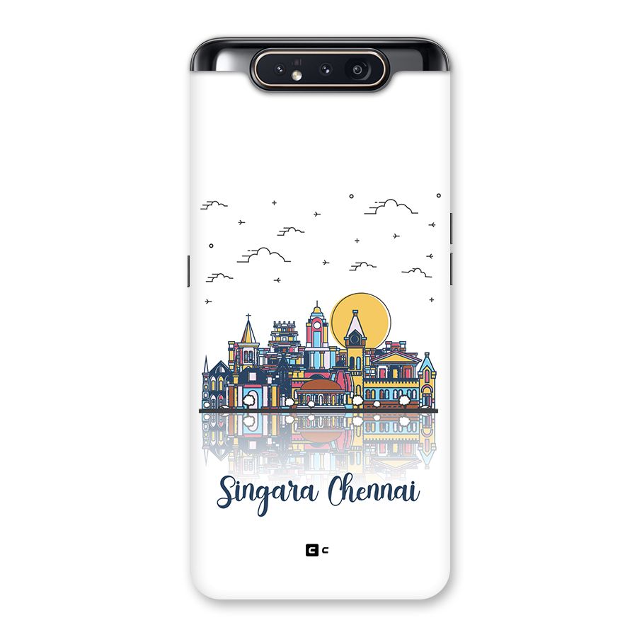 Chennai City Back Case for Galaxy A80
