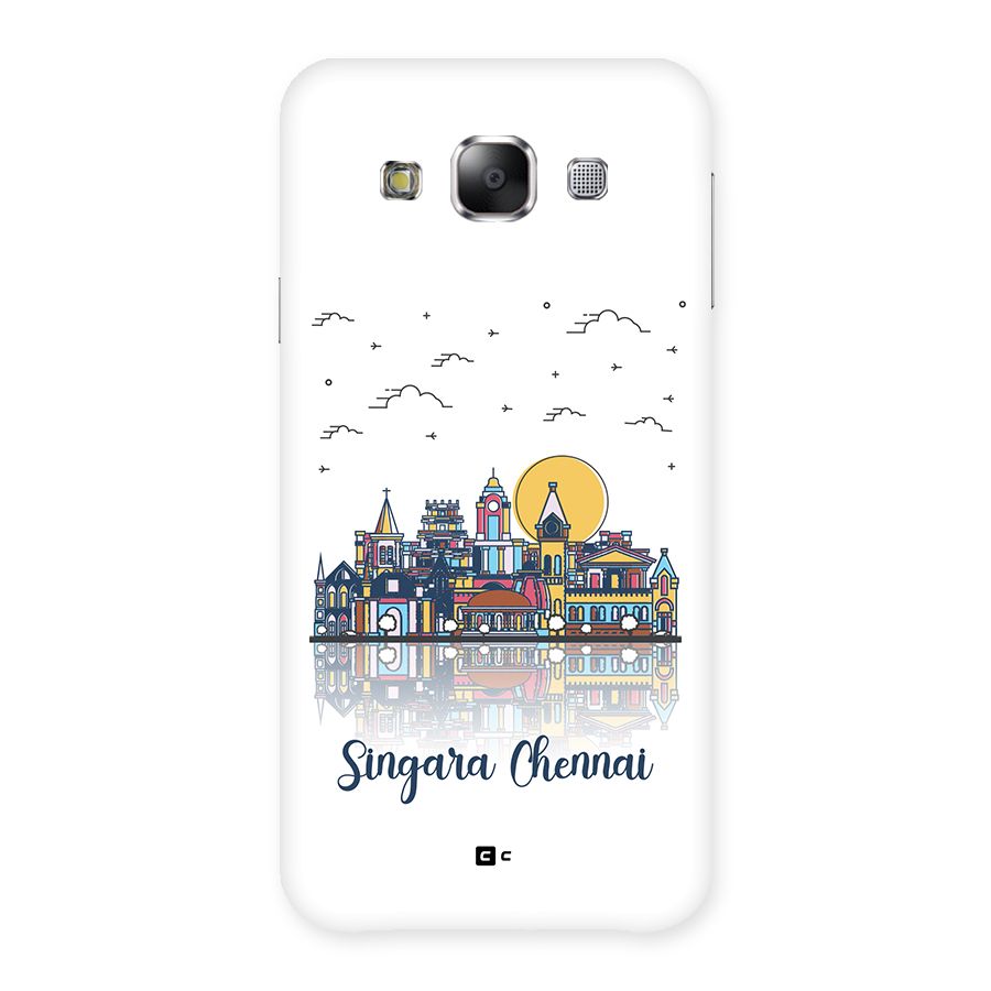 Chennai City Back Case for Galaxy E5