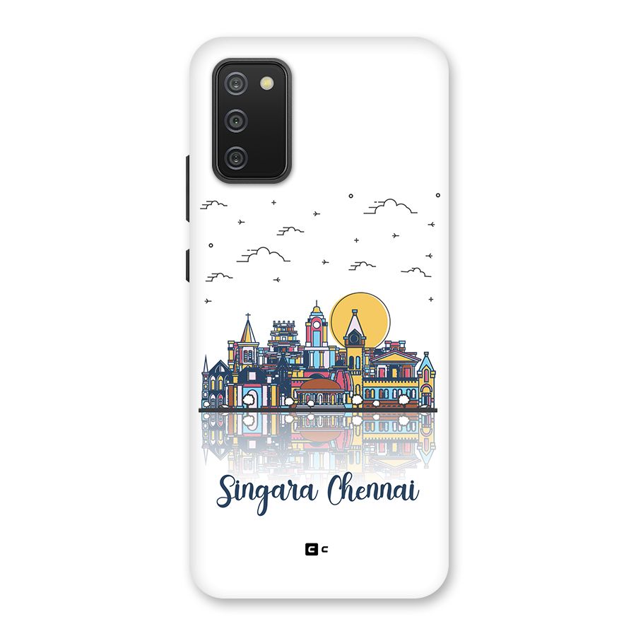 Chennai City Back Case for Galaxy F02s