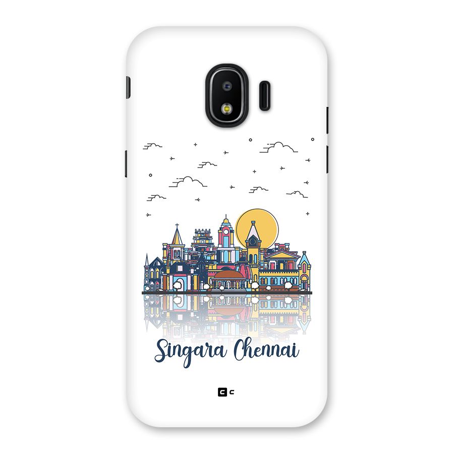 Chennai City Back Case for Galaxy J2 Pro 2018