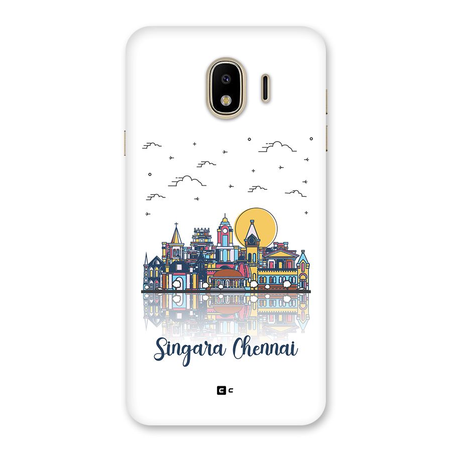 Chennai City Back Case for Galaxy J4