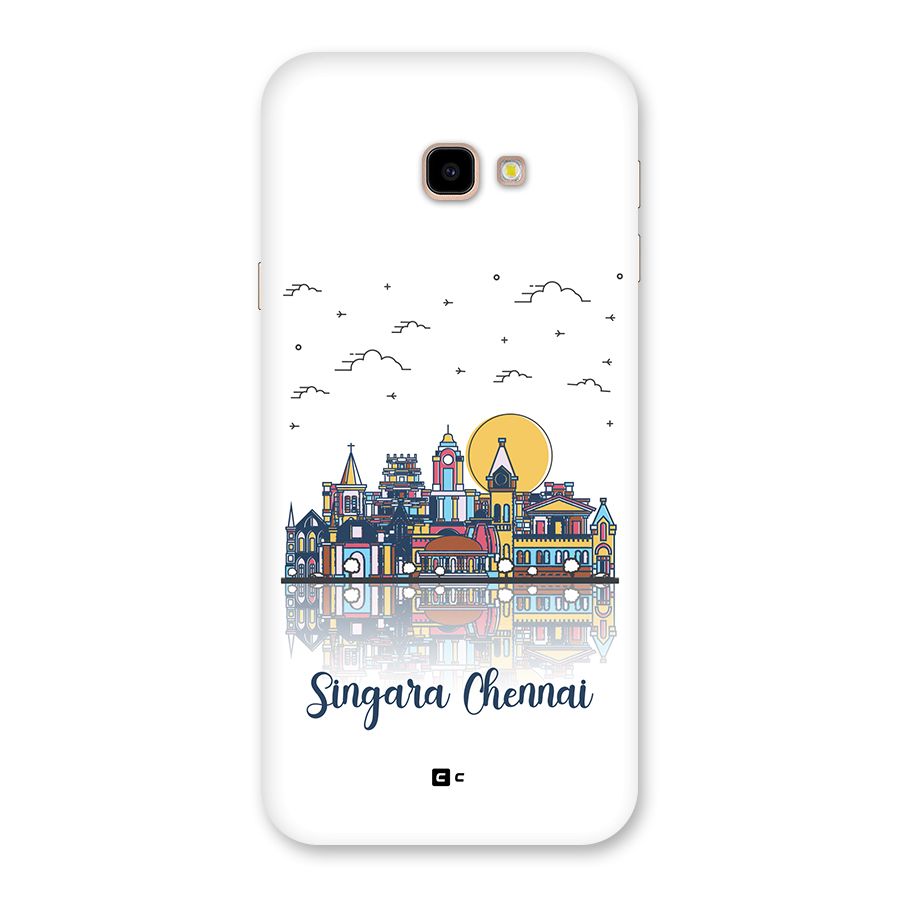 Chennai City Back Case for Galaxy J4 Plus