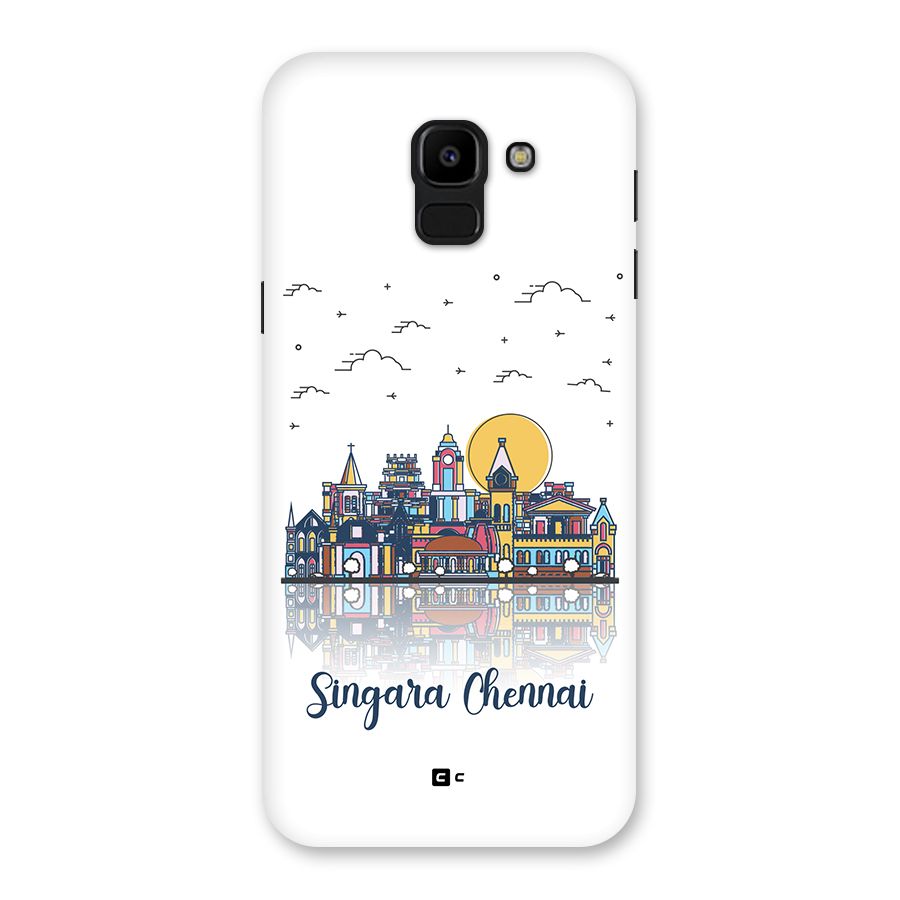 Chennai City Back Case for Galaxy J6