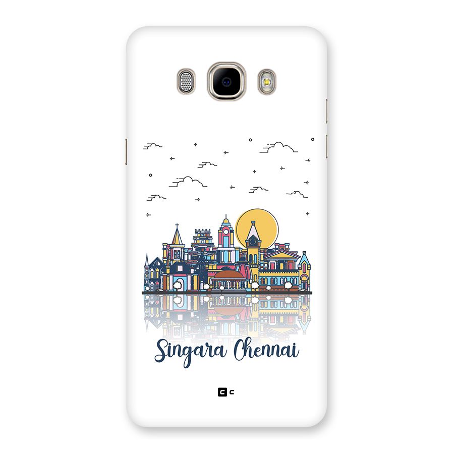 Chennai City Back Case for Galaxy J7 2016