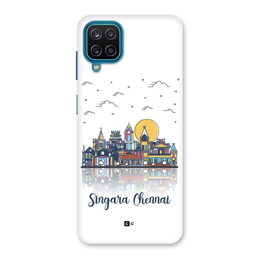 Chennai City Back Case for Galaxy M12