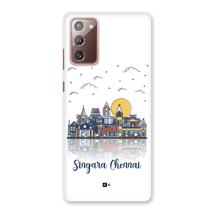 Chennai City Back Case for Galaxy Note 20