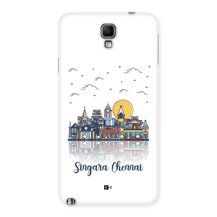Chennai City Back Case for Galaxy Note 3 Neo