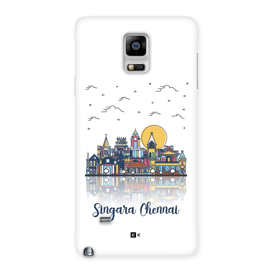 Chennai City Back Case for Galaxy Note 4