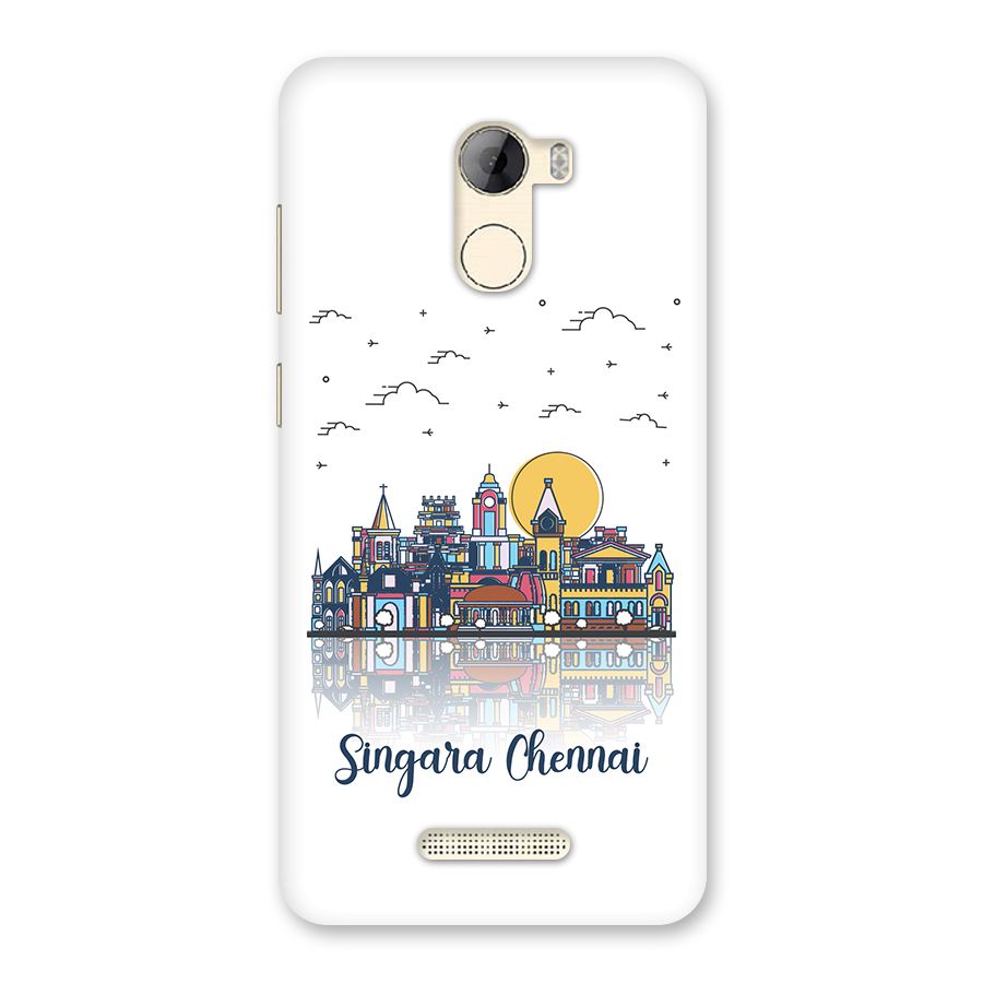 Chennai City Back Case for Gionee A1 LIte