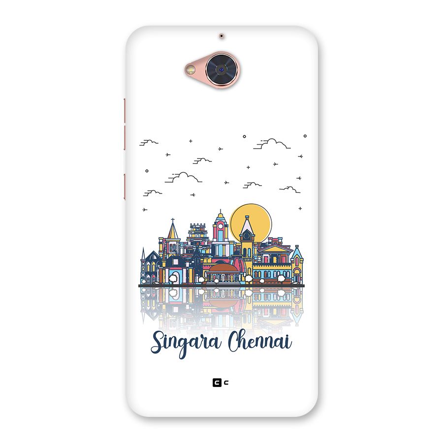 Chennai City Back Case for Gionee S6 Pro