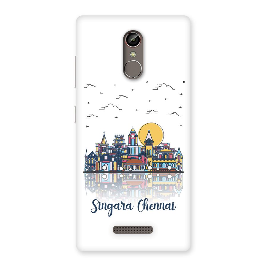 Chennai City Back Case for Gionee S6s