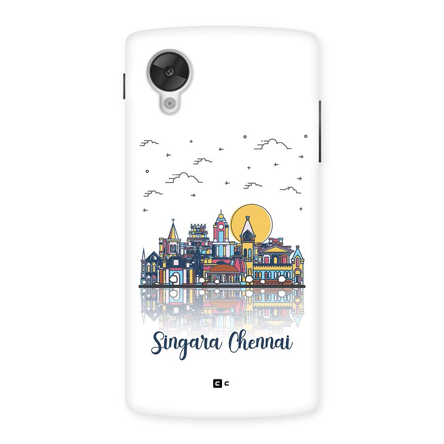 Chennai City Back Case for Google Nexus 5