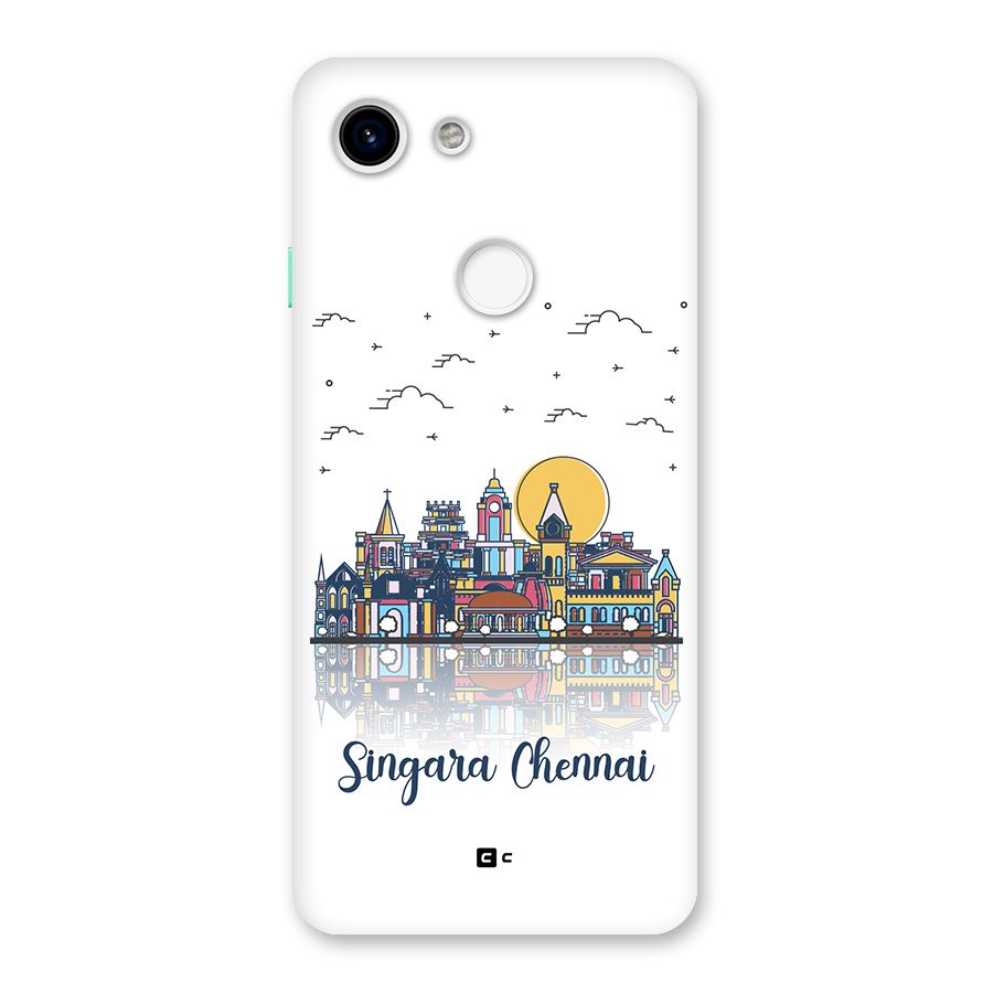 Chennai City Back Case for Google Pixel 3