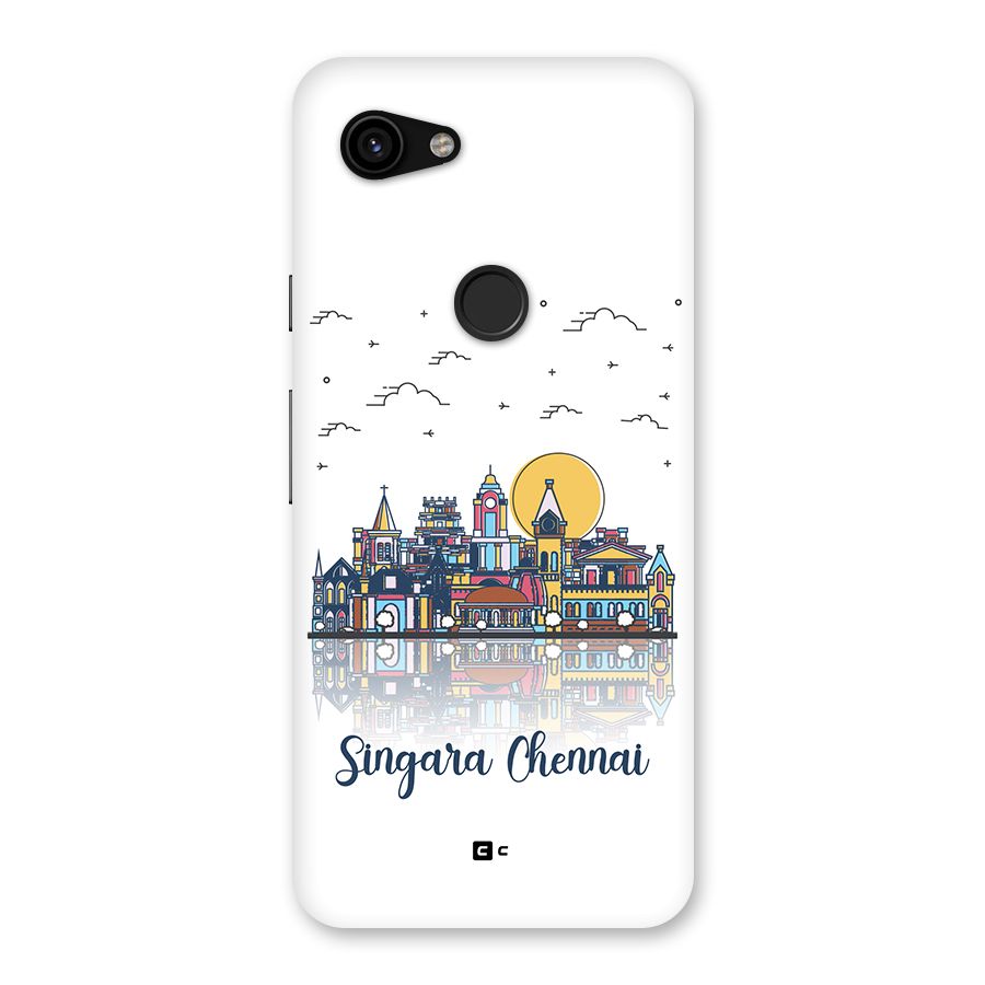 Chennai City Back Case for Google Pixel 3a