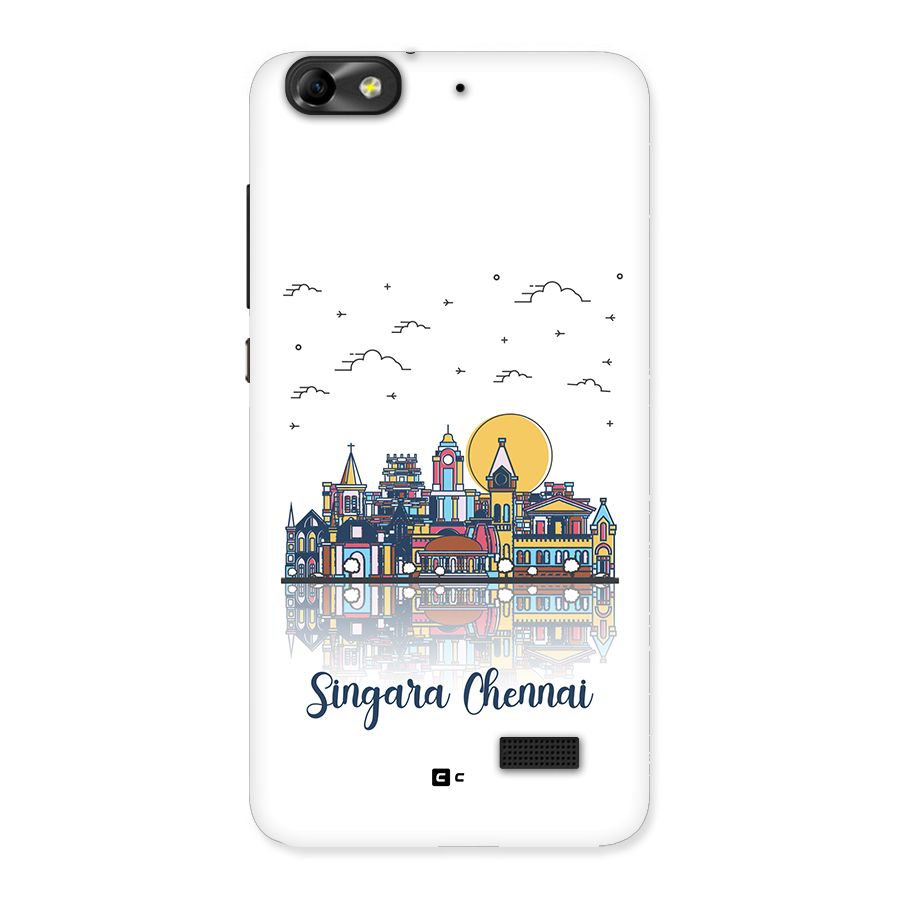 Chennai City Back Case for Honor 4C