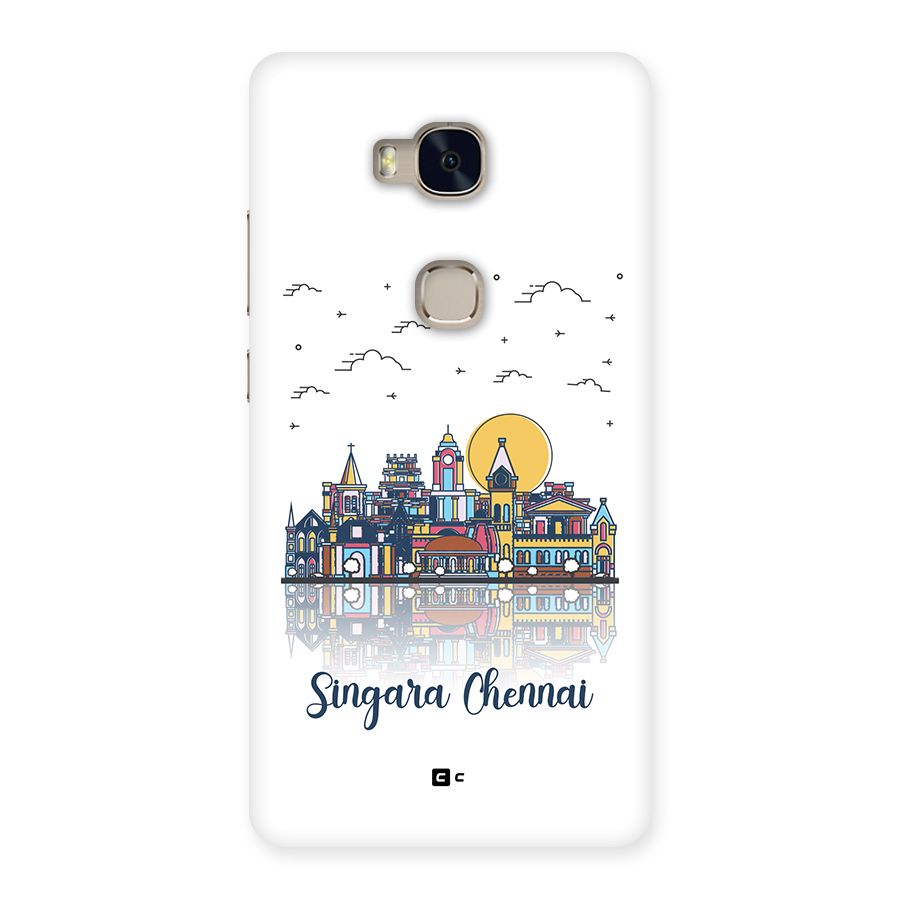 Chennai City Back Case for Honor 5X