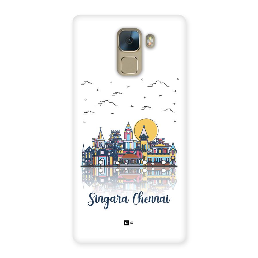 Chennai City Back Case for Honor 7