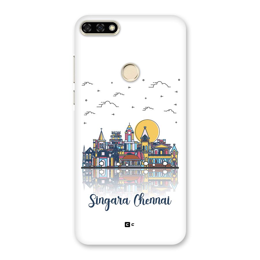 Chennai City Back Case for Honor 7A