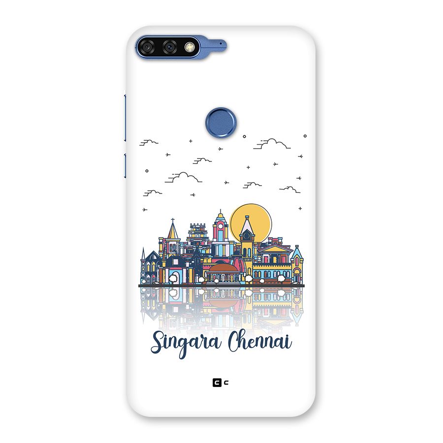 Chennai City Back Case for Honor 7C