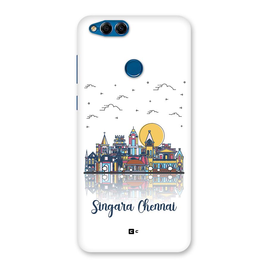 Chennai City Back Case for Honor 7X