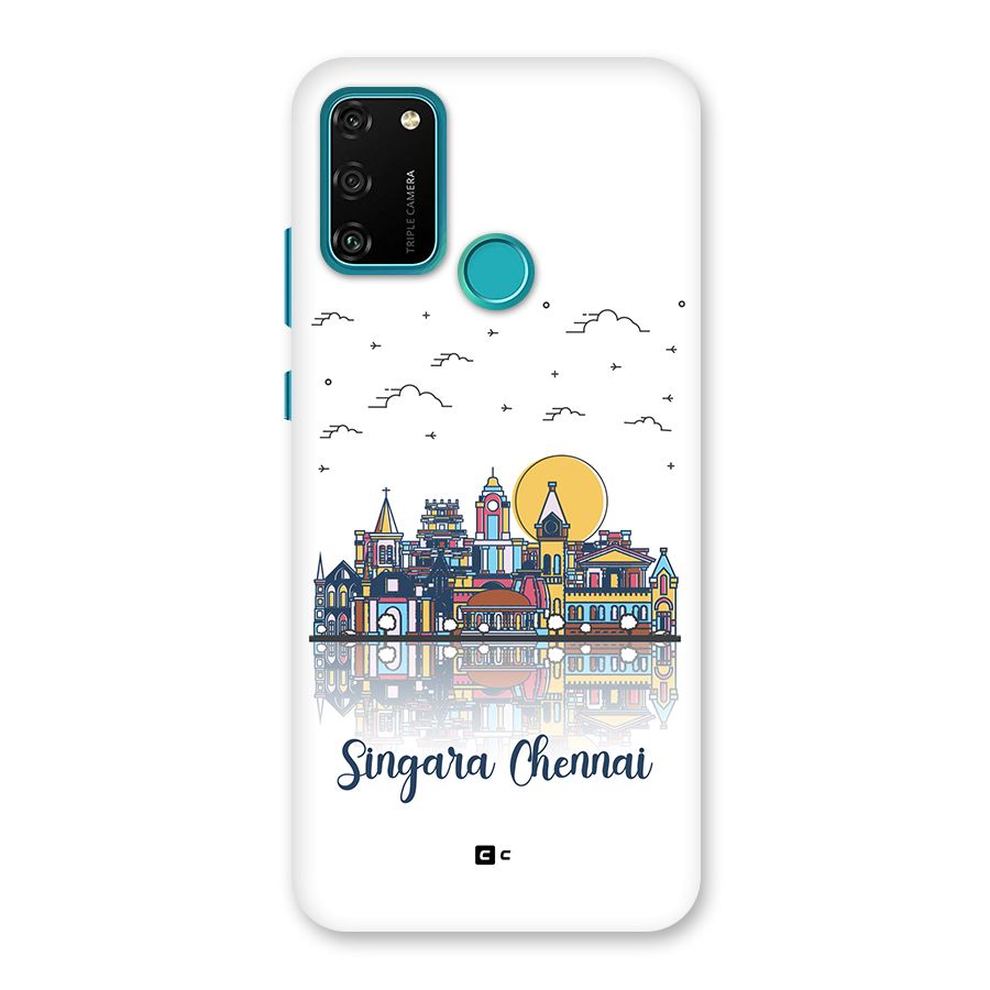 Chennai City Back Case for Honor 9A