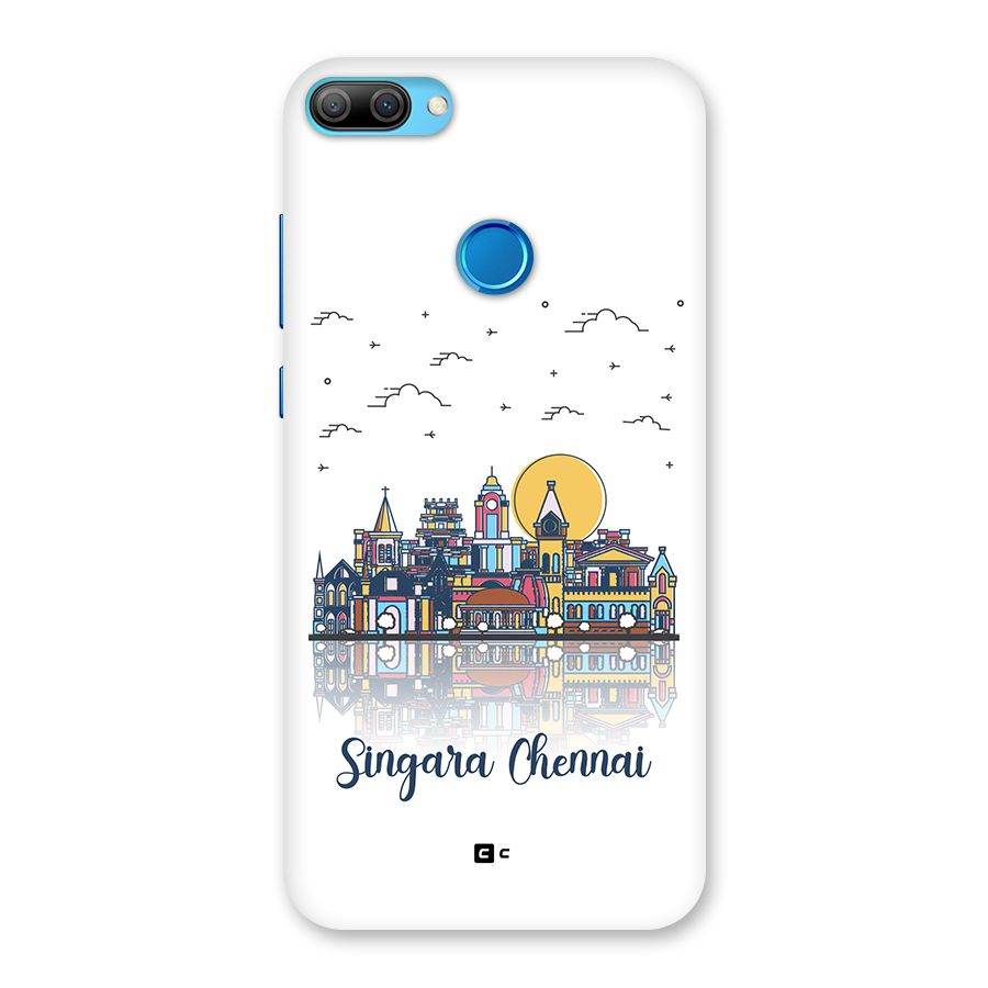 Chennai City Back Case for Honor 9N