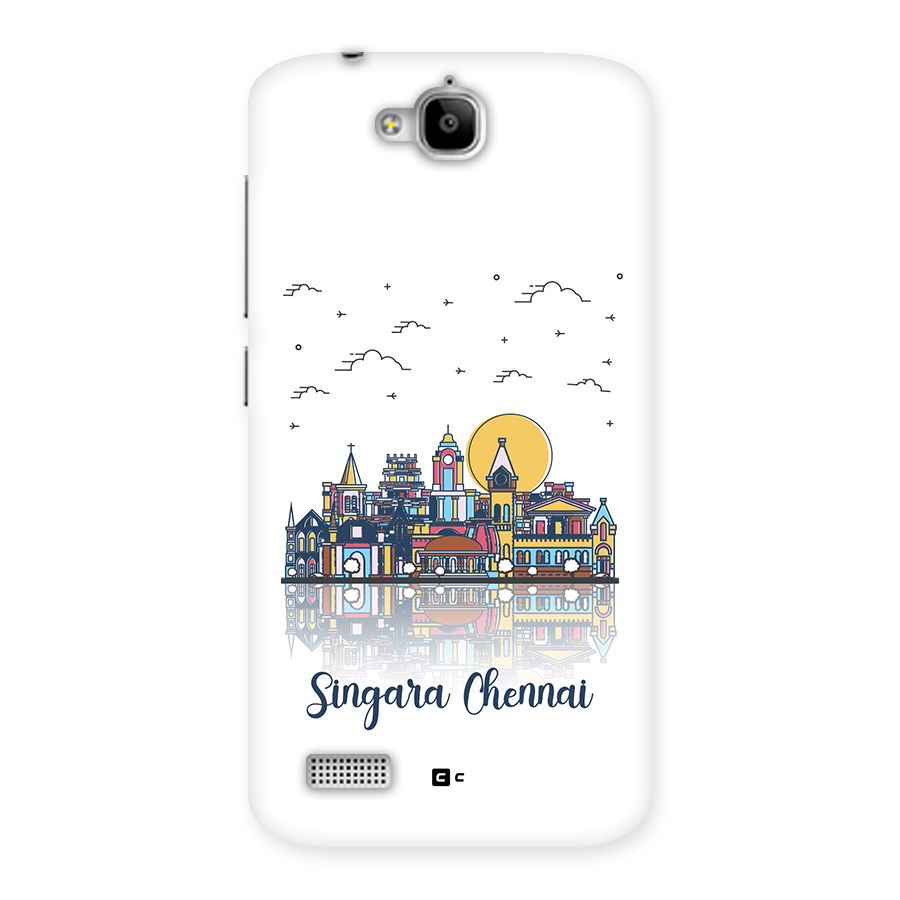 Chennai City Back Case for Honor Holly
