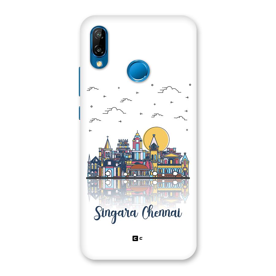Chennai City Back Case for Huawei P20 Lite