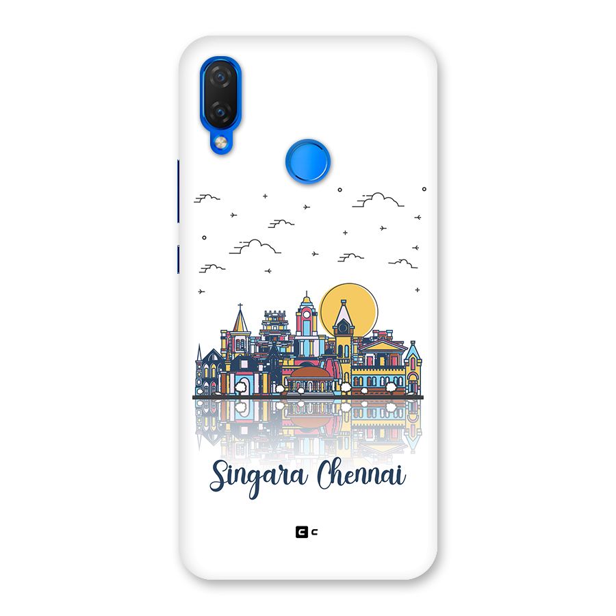 Chennai City Back Case for Huawei P Smart Plus