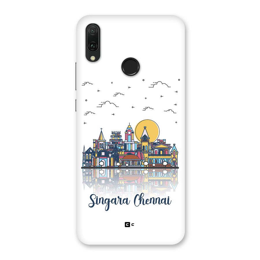 Chennai City Back Case for Huawei Y9 (2019)