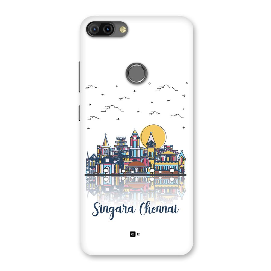 Chennai City Back Case for Infinix Hot 6 Pro