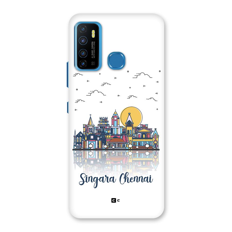 Chennai City Back Case for Infinix Hot 9