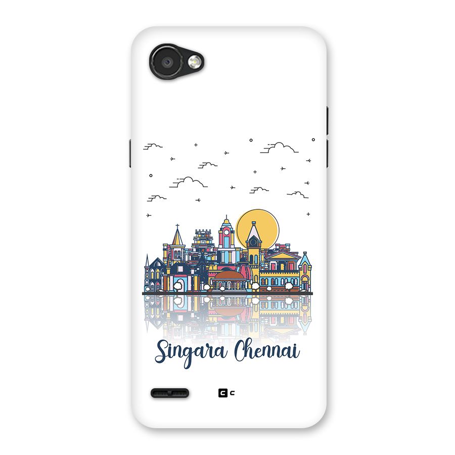 Chennai City Back Case for LG Q6