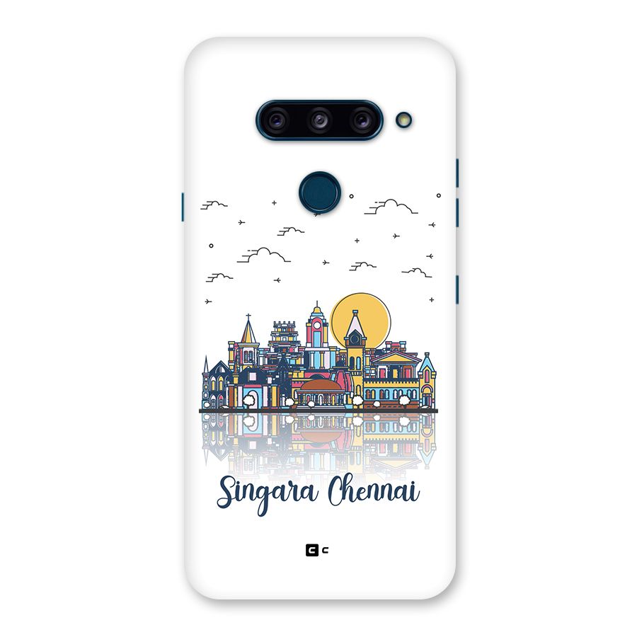 Chennai City Back Case for LG  V40 ThinQ