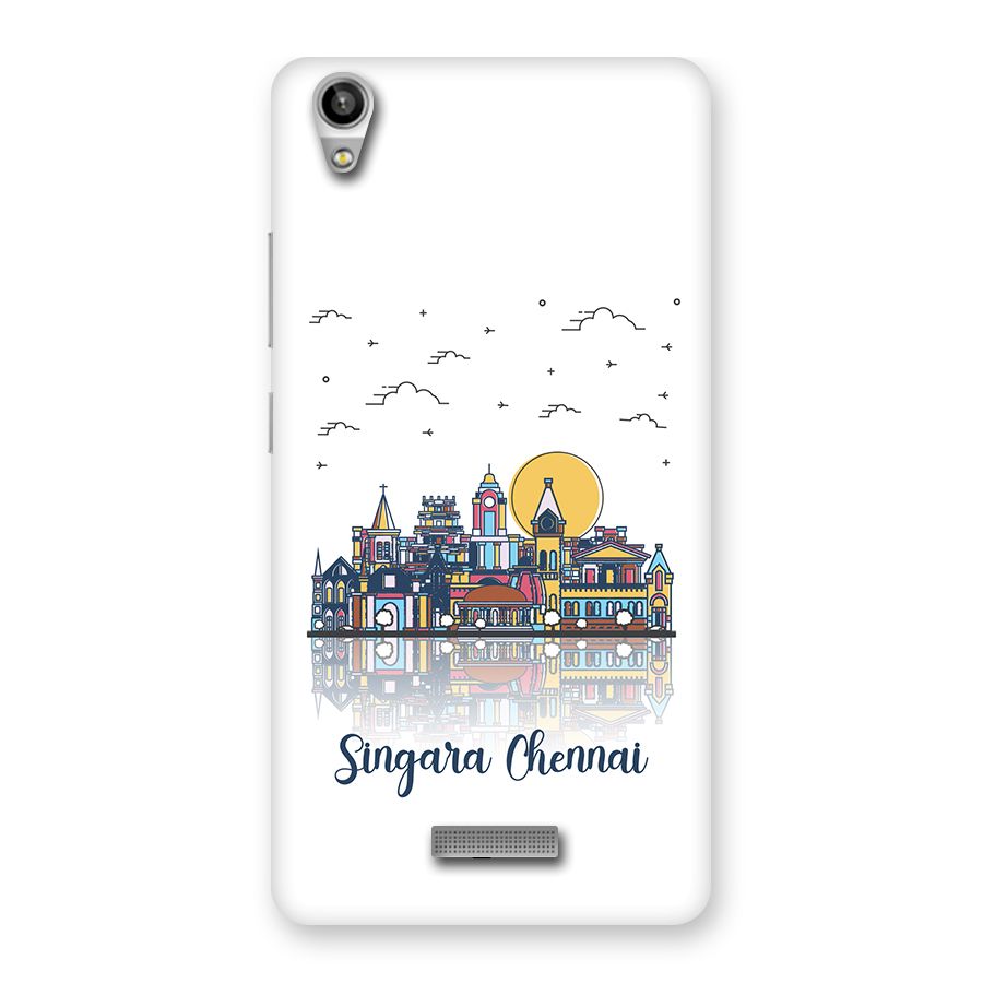 Chennai City Back Case for Lava Pixel V1