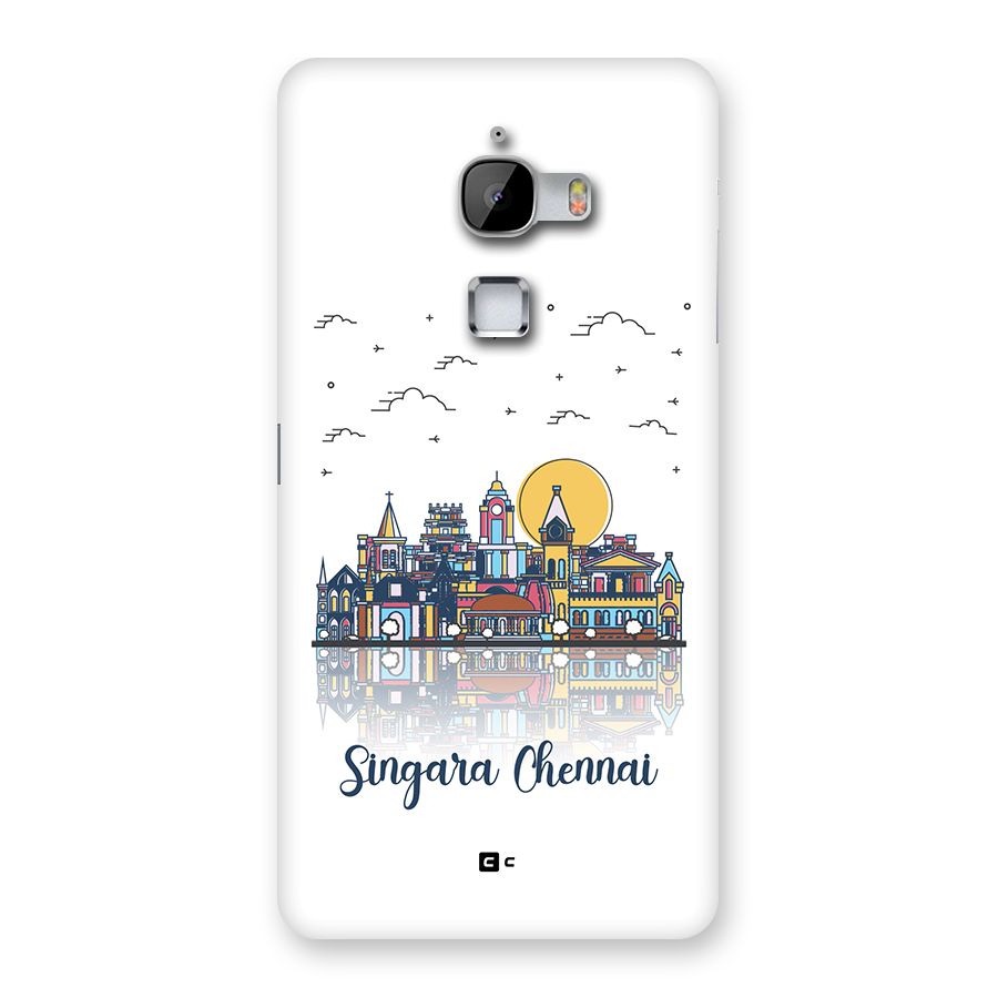 Chennai City Back Case for LeTV Le Max