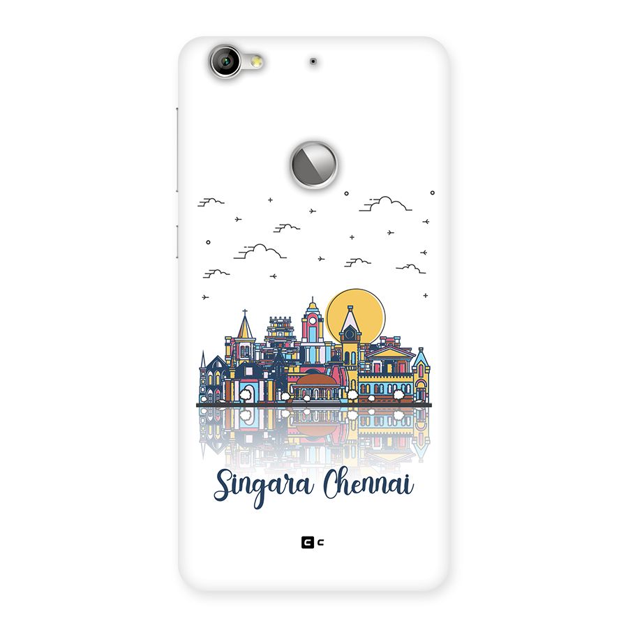 Chennai City Back Case for Le 1S